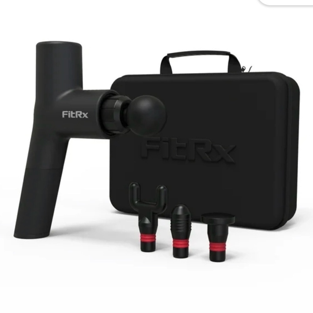 🌼NEW-FitRx Muscle Massage Gun for Muscle Recovery, 6 Speed Settings, Rechargeabl
